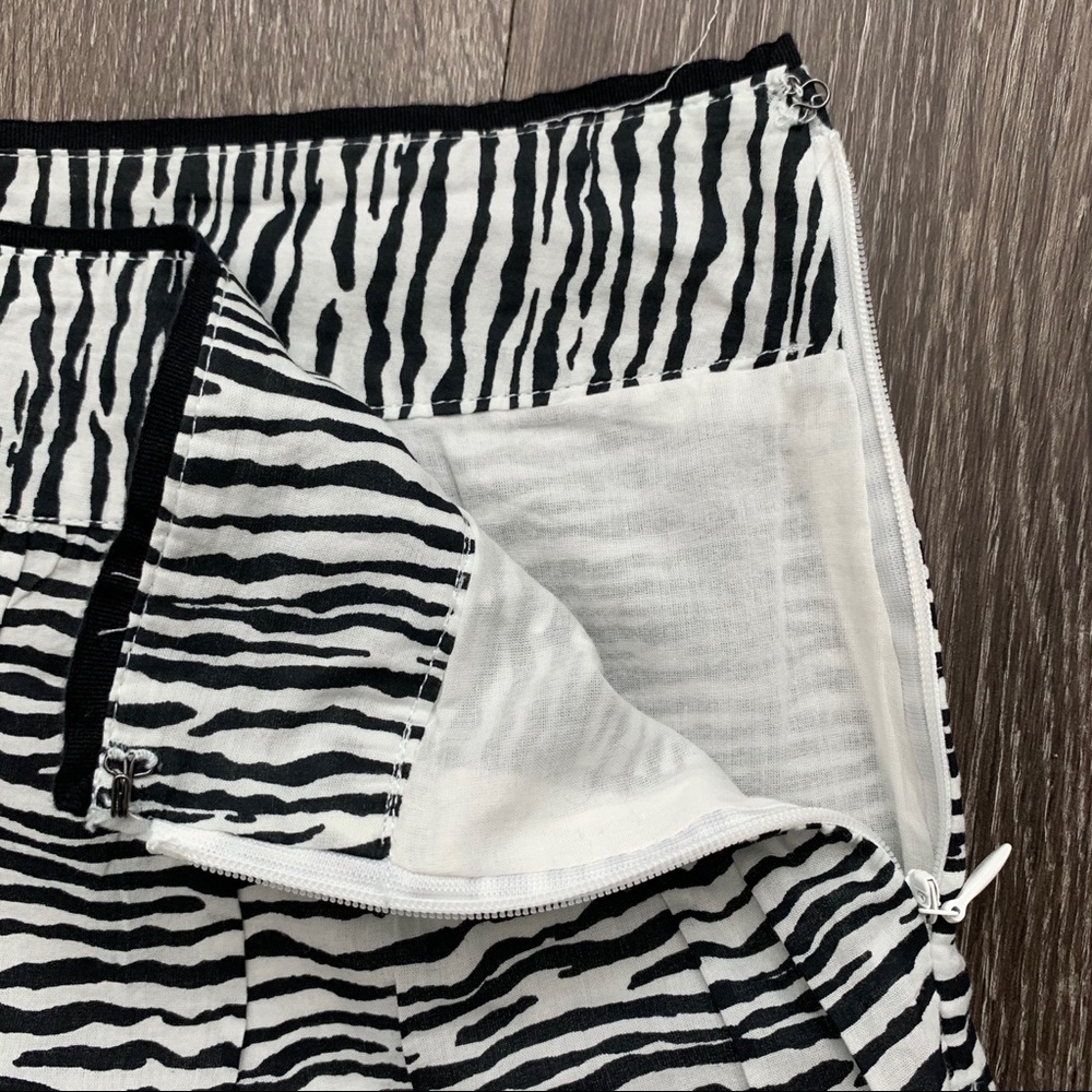 LOFT NWOT Zebra Print Skirt - Picture 4 of 6